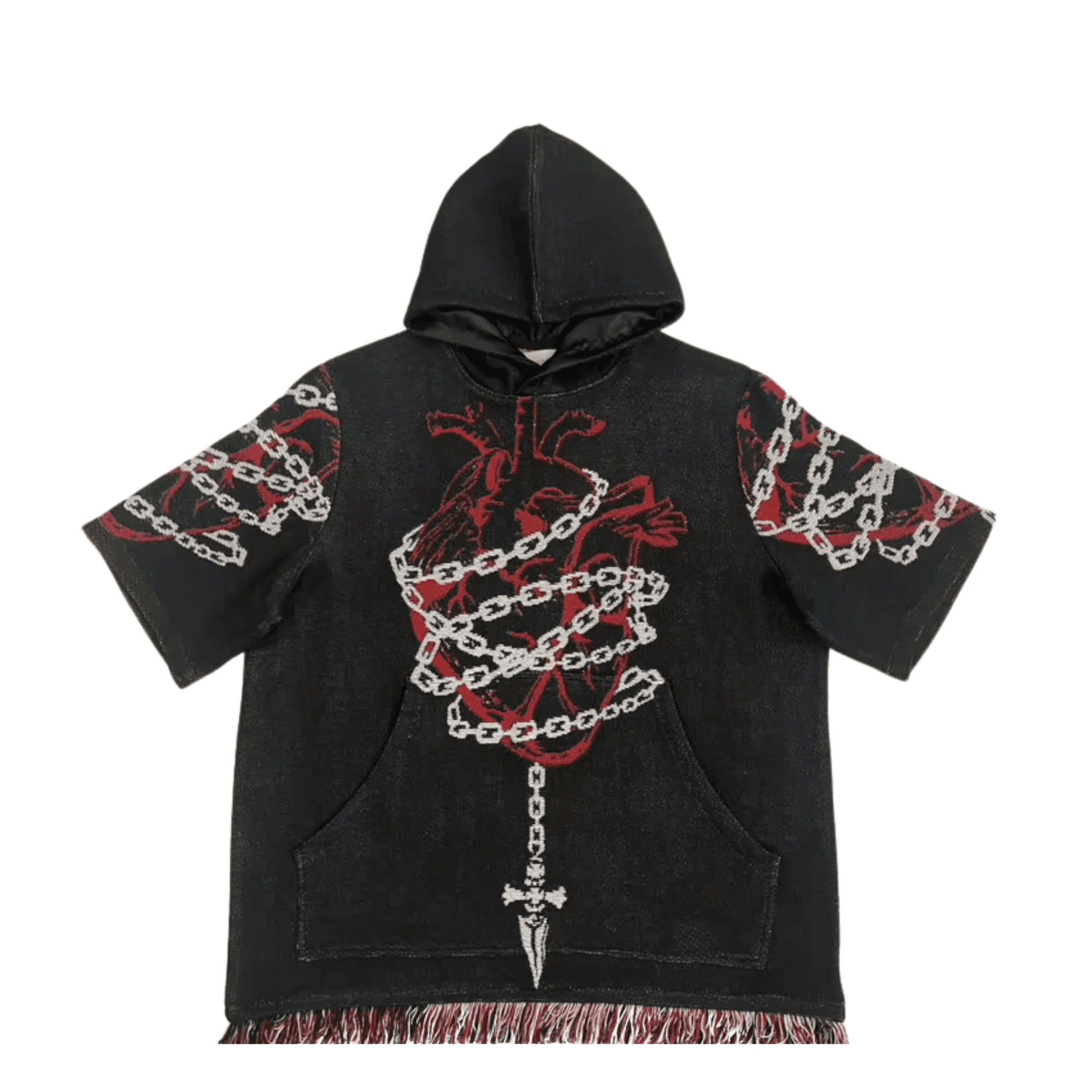 Hunter X Hunter Short Sleeve Tapestry Hoodie