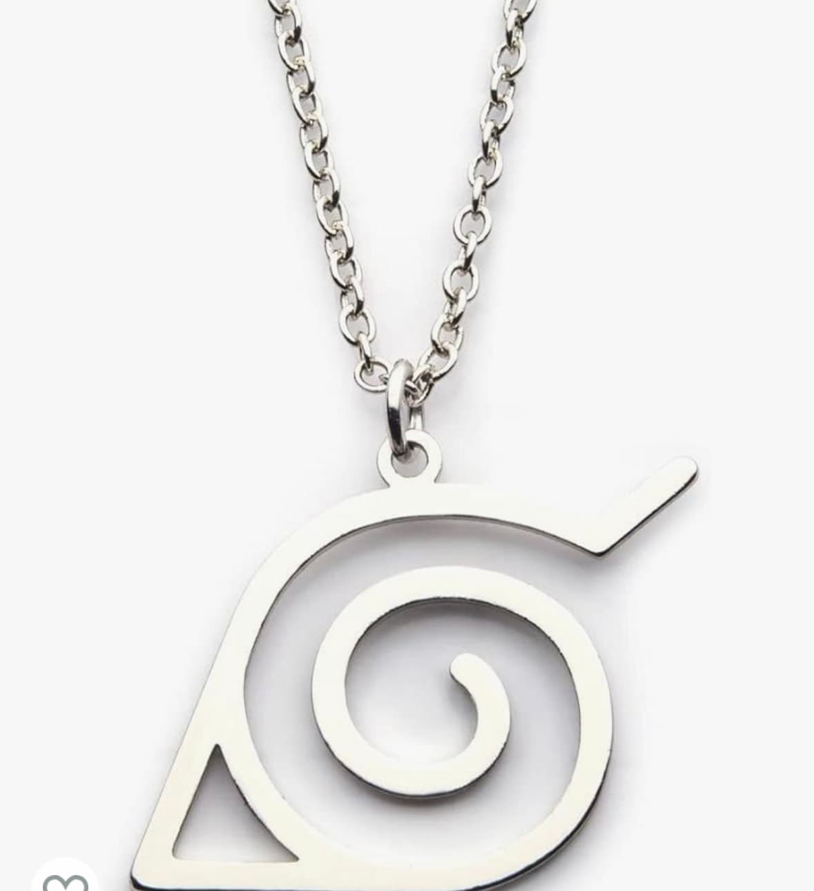 Naruto Konoha Leaf Motif Necklace